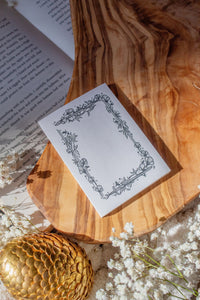 3"x4" Sticky Notes | Ivory Swords