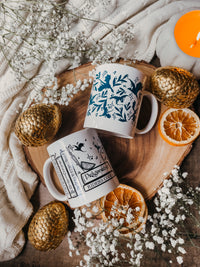 Violet's Bookshelf Mug