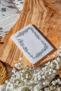 3"x4" Sticky Notes | Ivory Swords