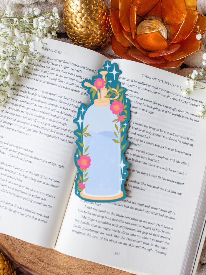 Garden Spritzer Die-Cut Bookmark