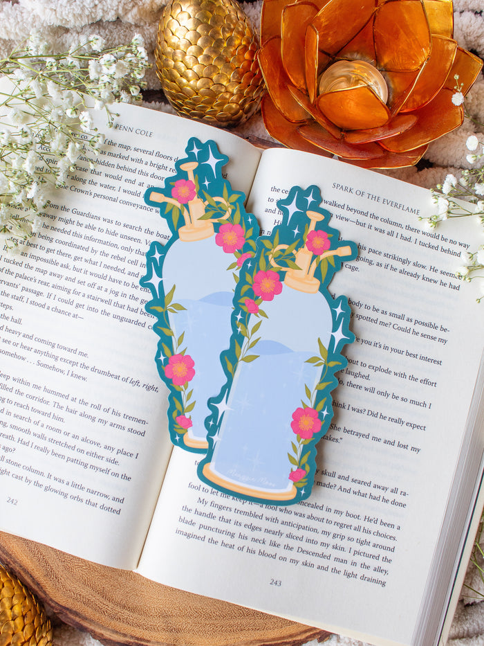 Garden Spritzer Die-Cut Bookmark