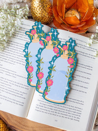 Garden Spritzer Die-Cut Bookmark