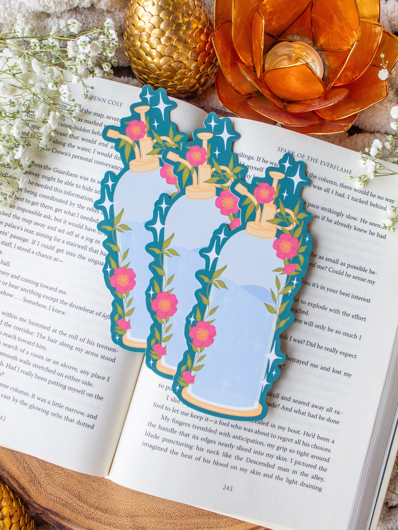 Garden Spritzer Die-Cut Bookmark
