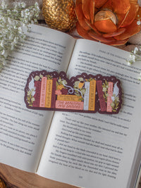 Fitzgerald Bookshelf Die-Cut Bookmark
