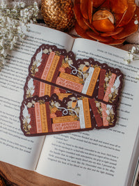 Fitzgerald Bookshelf Die-Cut Bookmark