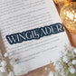 Wingleader Waterproof Sticker | Fourth Wing | 4.2”x1”