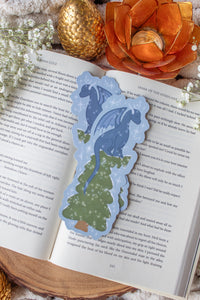 Evergreen Ice Dragon Die-Cut Bookmark