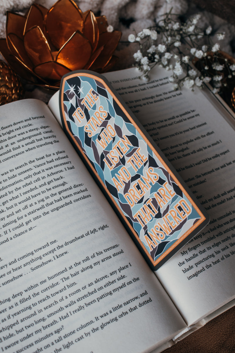 ACOTAR To The Stars Who Listen Window Die-Cut Bookmark