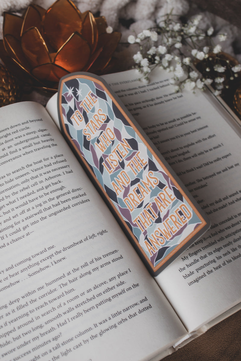 ACOTAR To The Stars Who Listen Window Die-Cut Bookmark