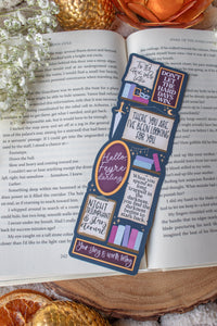 ACOTAR Quote Wall Die-Cut Bookmark