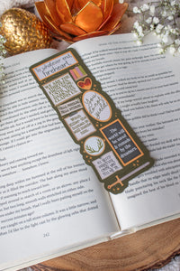 Throne of Glass Quote Wall Die-Cut Bookmark