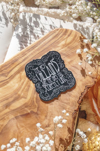 Caraval The Best Villains Waterproof Vinyl Sticker