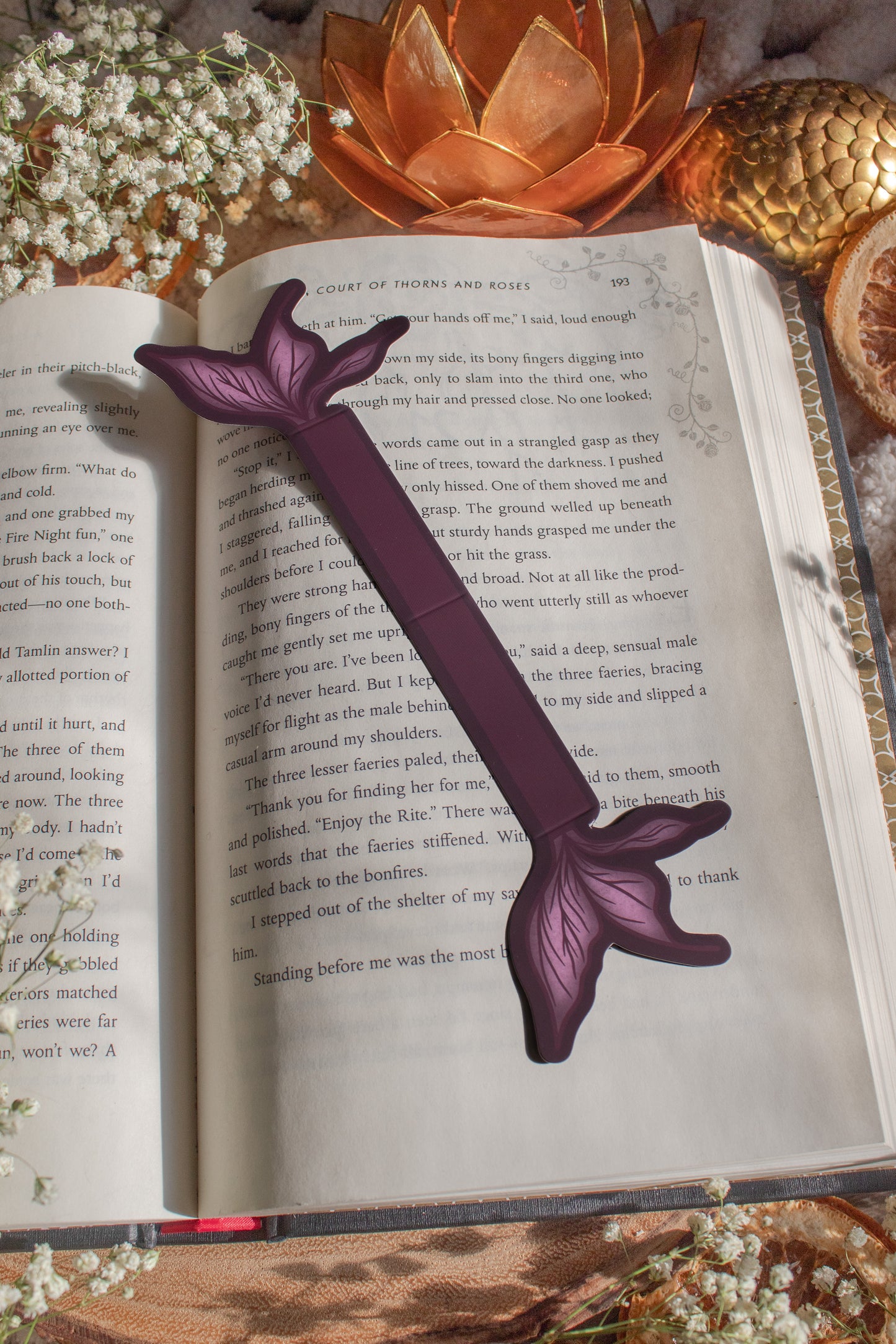 Dark Faerie Wings 3D Bookmark