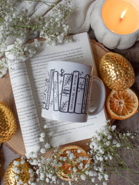 Violet's Bookshelf Mug