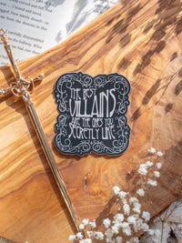 Caraval The Best Villains Waterproof Vinyl Sticker