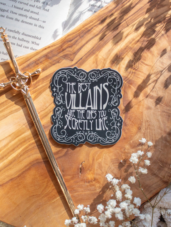 Caraval The Best Villains Waterproof Vinyl Sticker