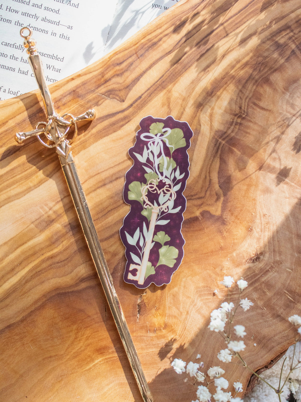 Caraval Reverie Key Waterproof Vinyl Sticker
