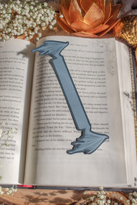 Baby Blue Dragon Wings 3D Bookmark