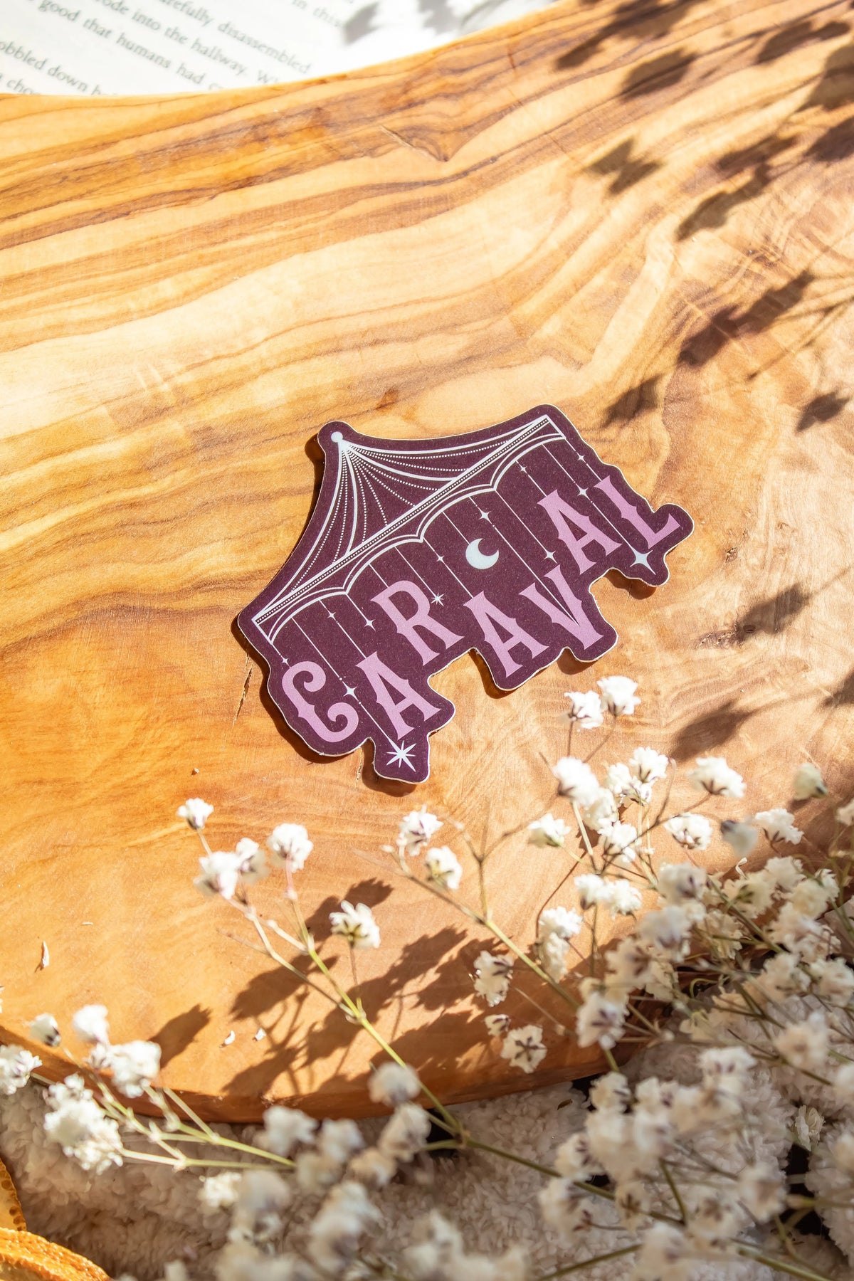 Caraval Tent Top Waterproof Vinyl Sticker