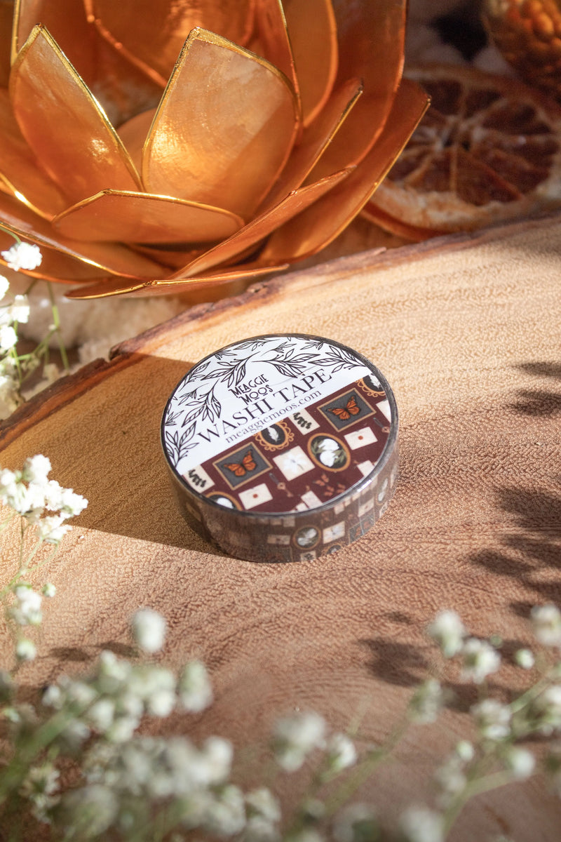 Washi Tape | Dark Academia