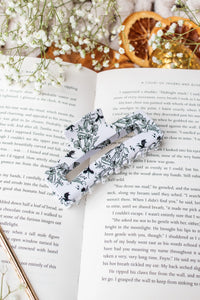 Bookish Hair Claw Clip | Ivory Swords