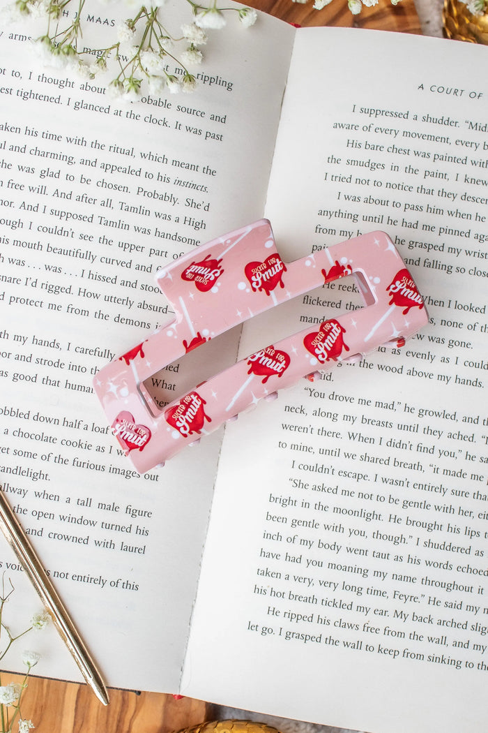 Bookish Hair Claw Clip | Sucker for Smut