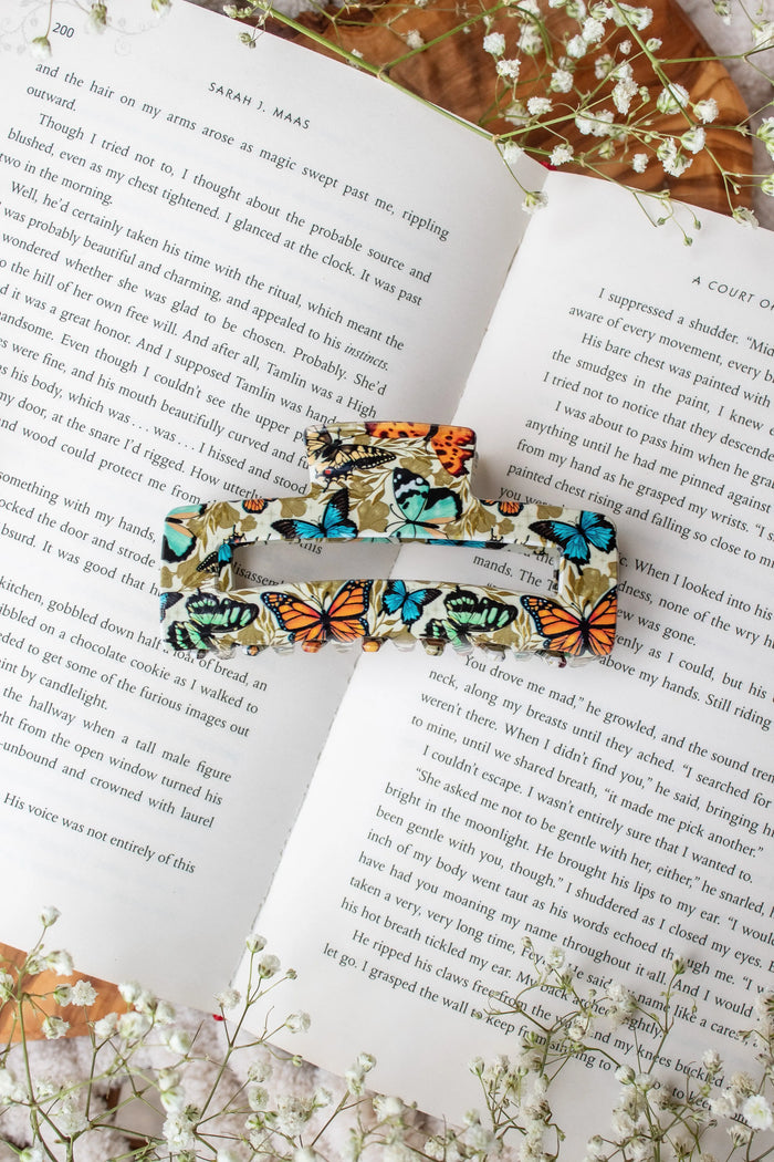 Hair Claw Clip | Butterfly Fields
