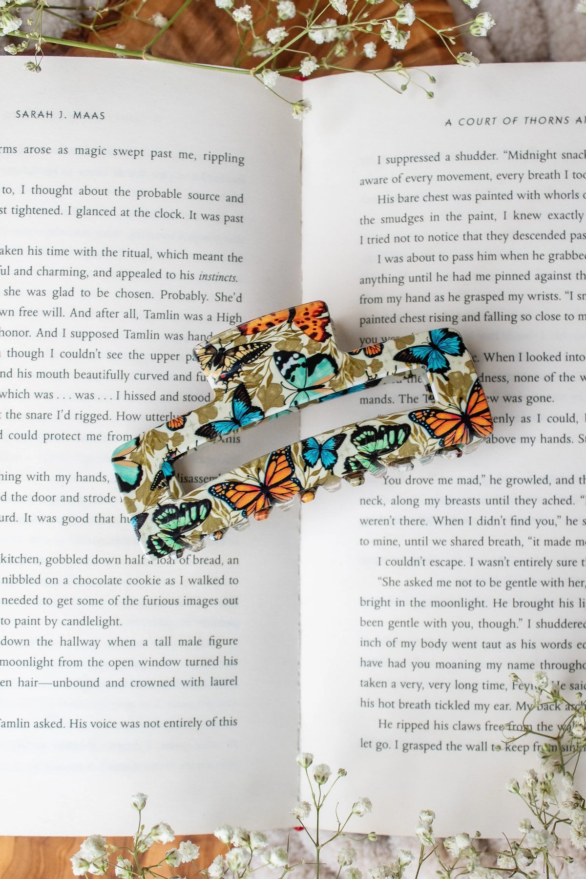 Hair Claw Clip | Butterfly Fields
