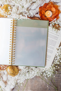 Art Nouveau Gold Foil Reusable Sticker Collecting Book