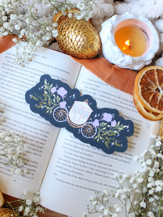 Carriage Ride Bookmark | Bridgerton-Inspired