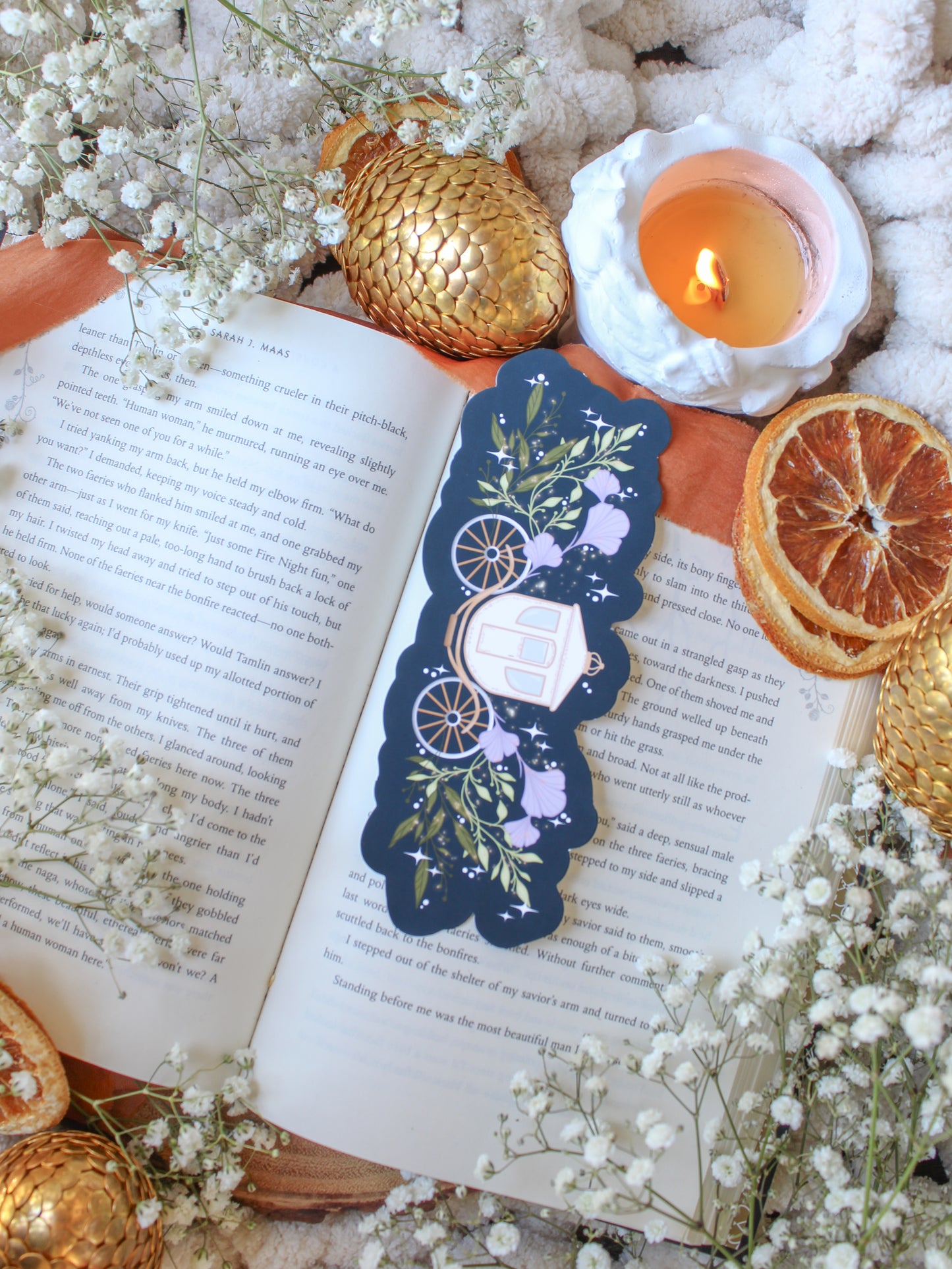 Carriage Ride Bookmark | Bridgerton-Inspired