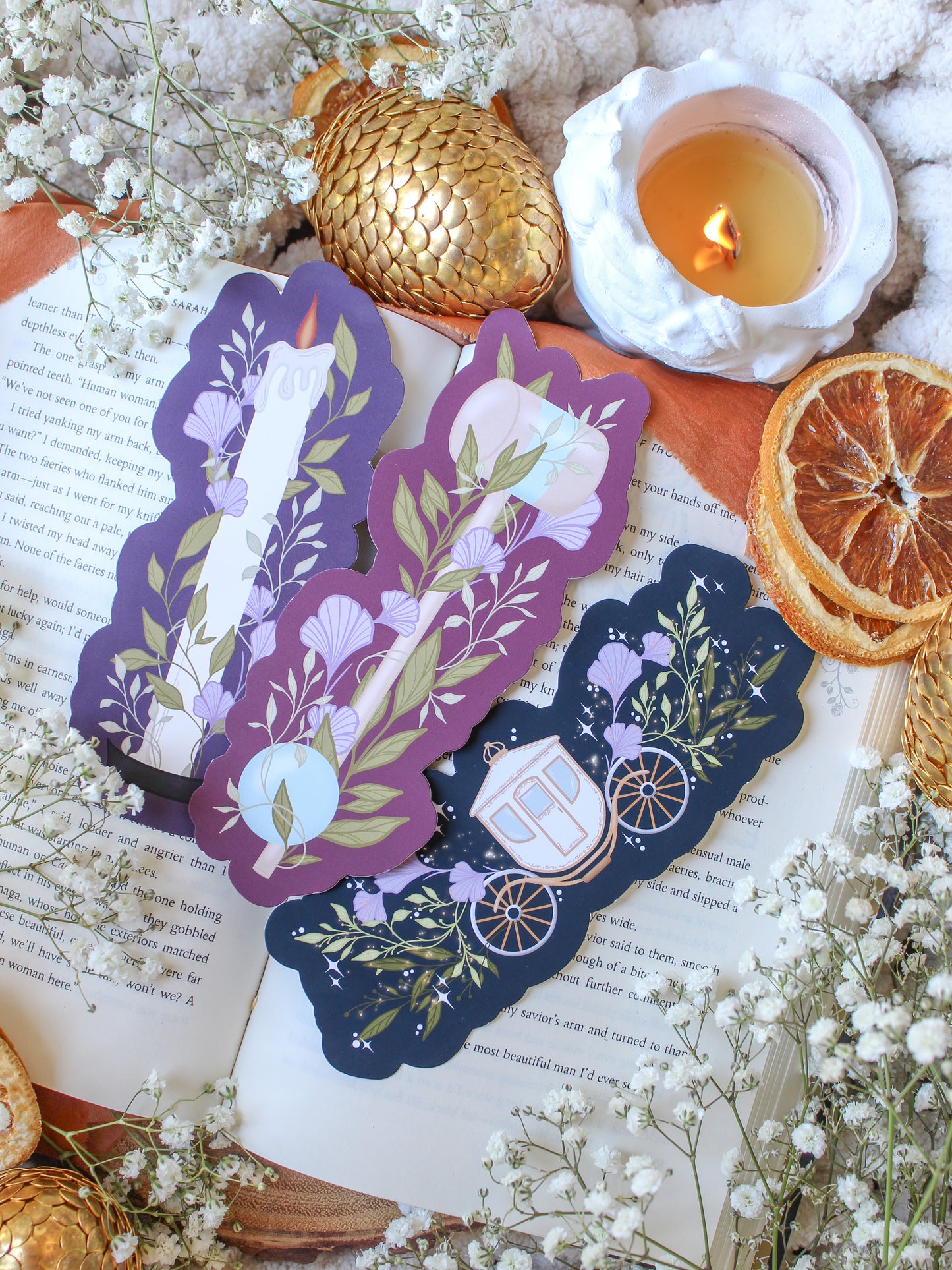 Carriage Ride Bookmark | Bridgerton-Inspired