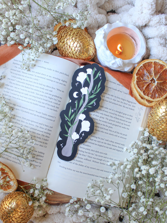 Silver Magical Wand Bookmark