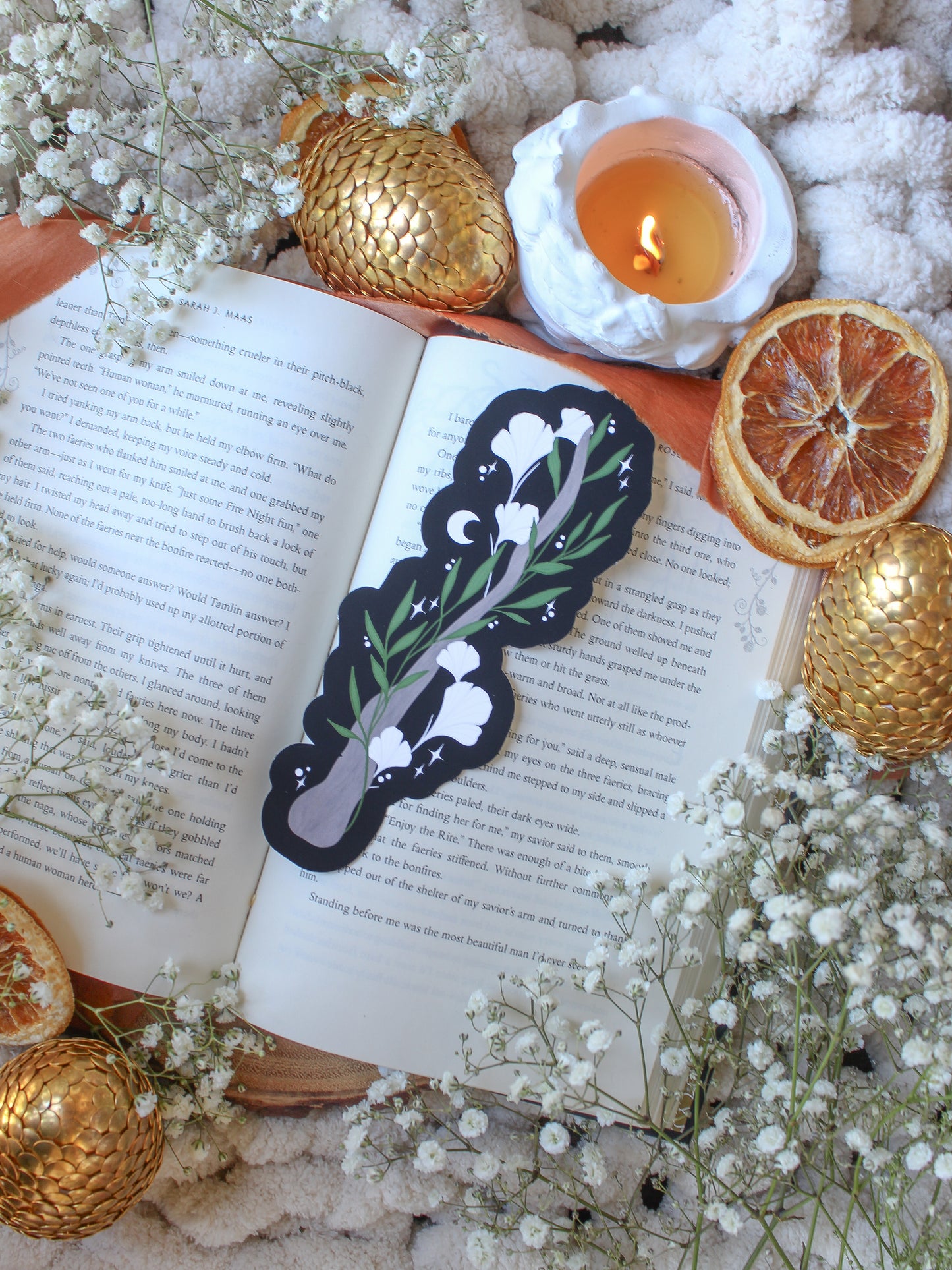 Silver Magical Wand Bookmark