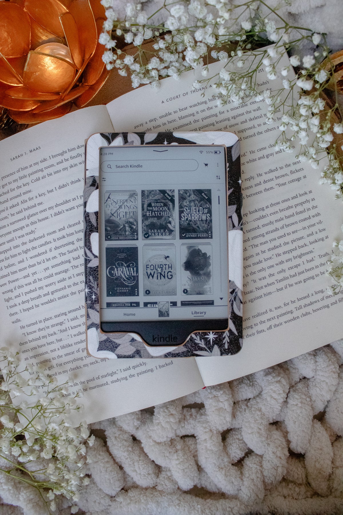 Midnight Magnolias | Floral Kindle / Kobo Case