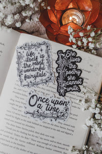 Once Upon a Time Waterproof Vinyl Sticker