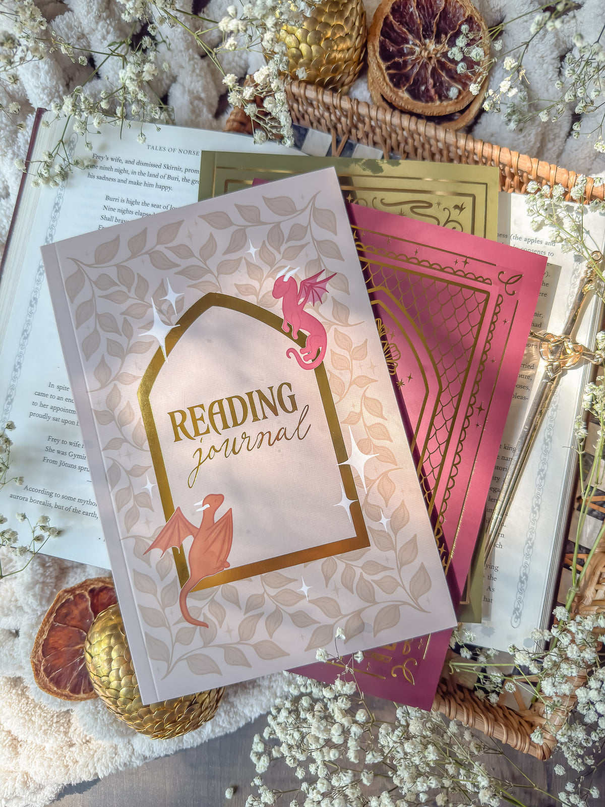 6"x9" Art Nouveau Reading Journal