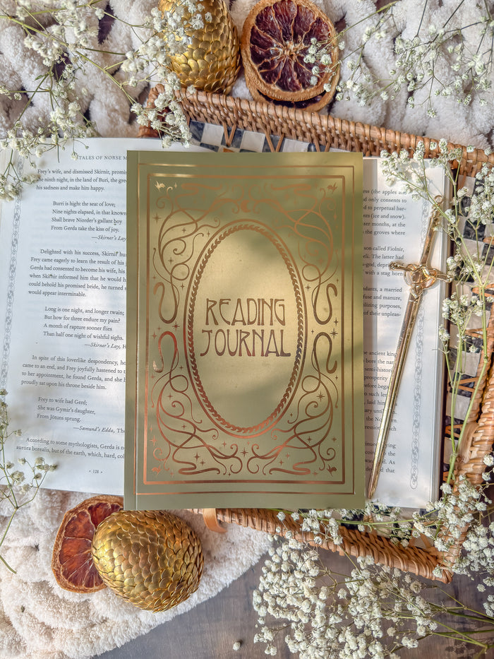 6"x9" Art Nouveau Reading Journal