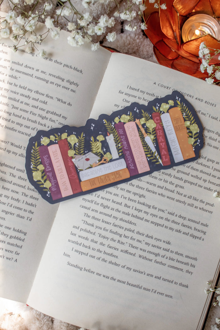 Caraval Die-Cut Bookmark | Scarlet's Bookshelf