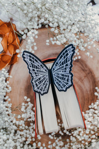 Spiderweb Butterfly Wings 3D Bookmark