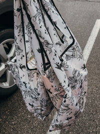 Reusable Tote Bag | Ivory Swords