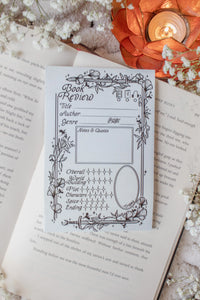 Book Review Post-it® Notepad | Ivory Swords
