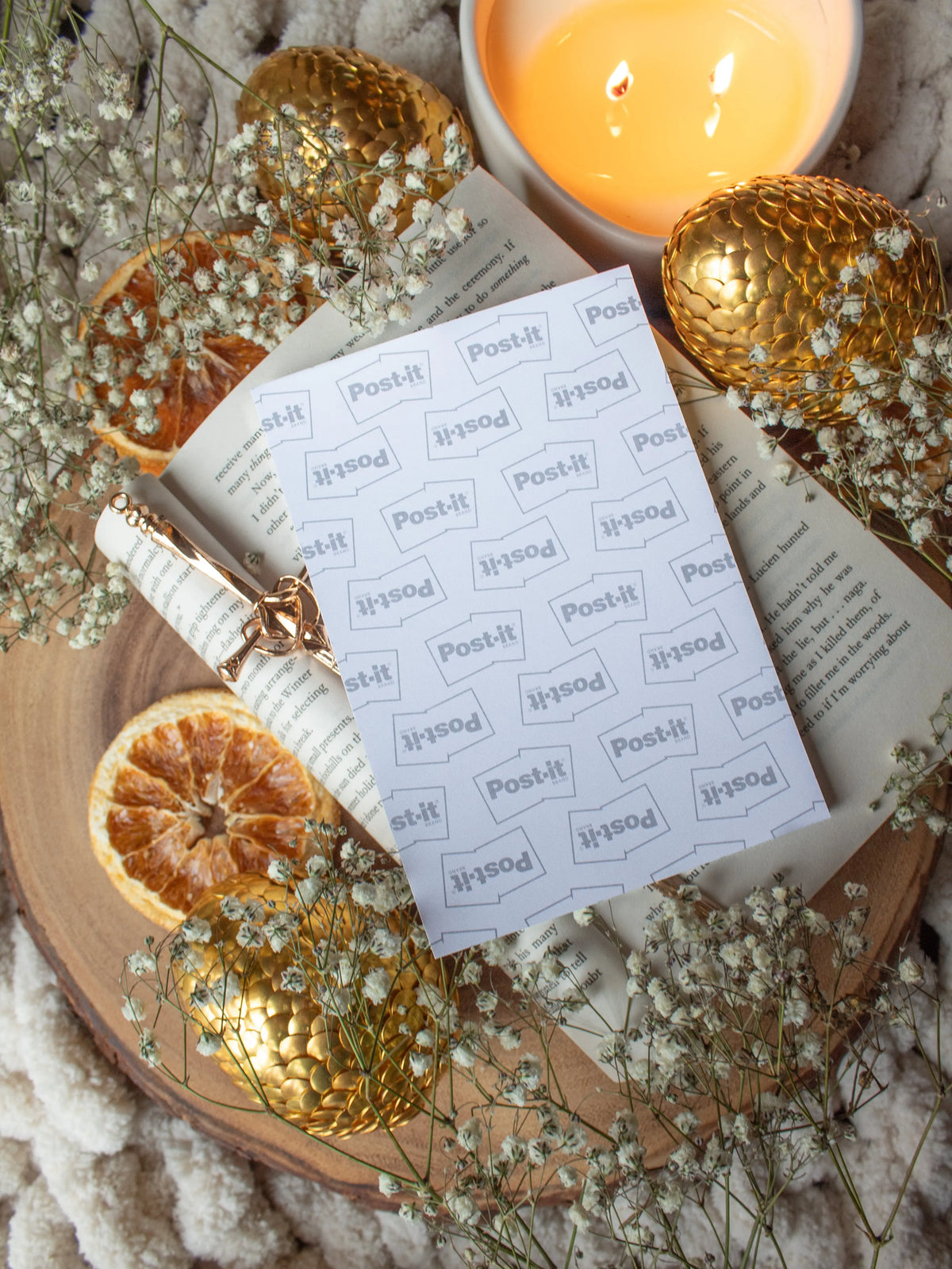 Book Review Post-it® Notepad | Fantasy Reader