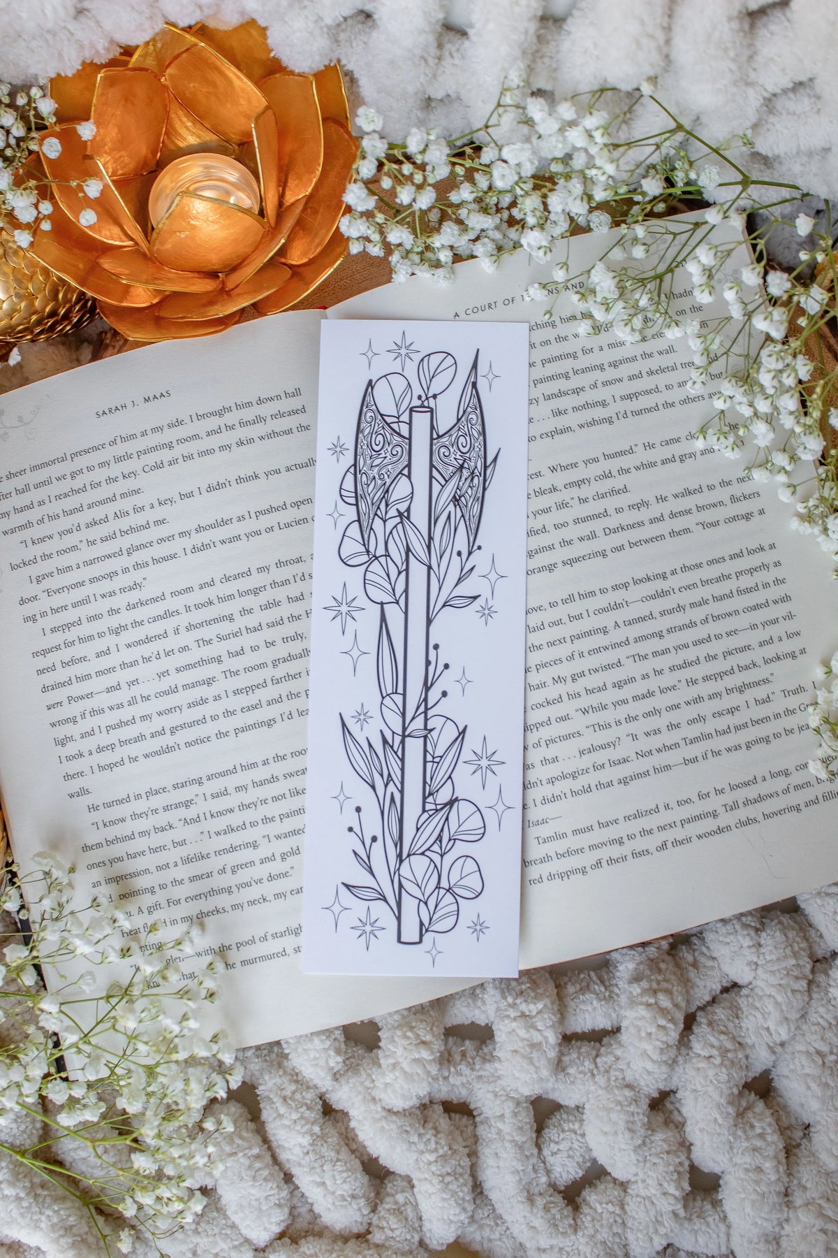 Fantasy Coloring Bookmarks Pack of 6