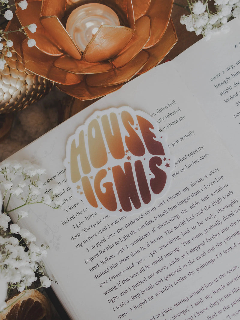 Zodiac Academy Sticker | House Ignis