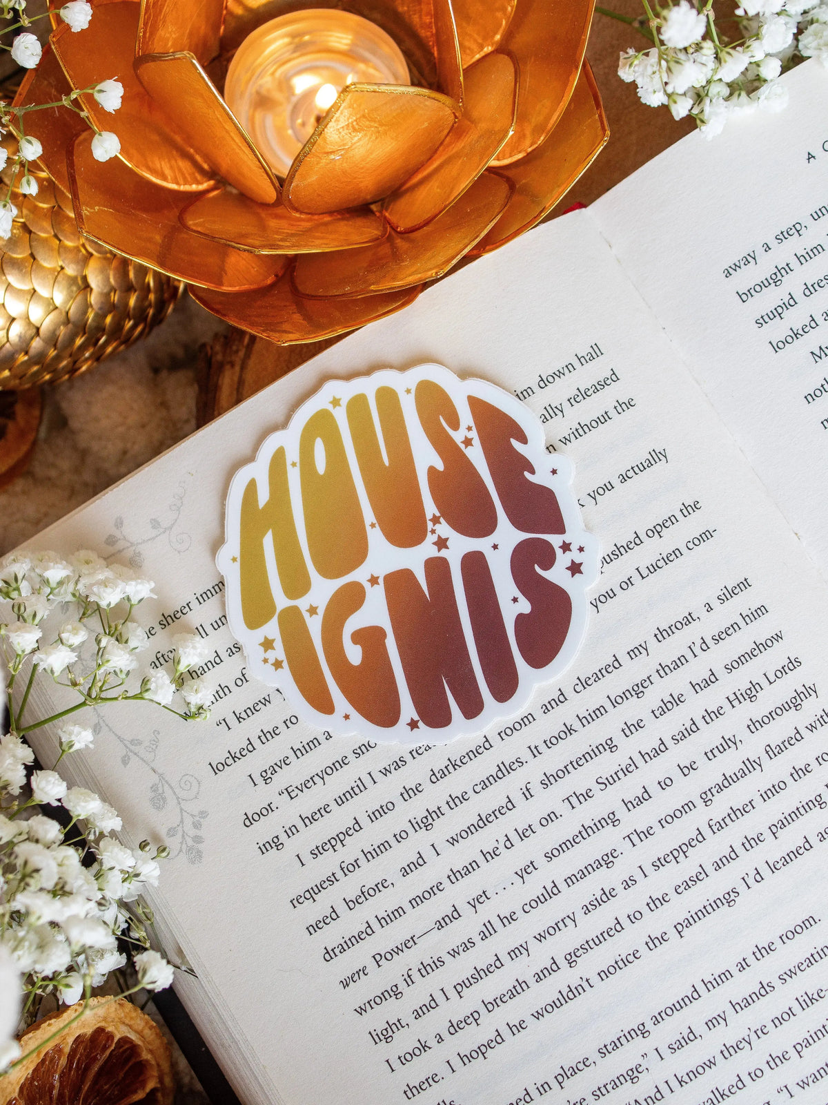 Zodiac Academy Sticker | House Ignis