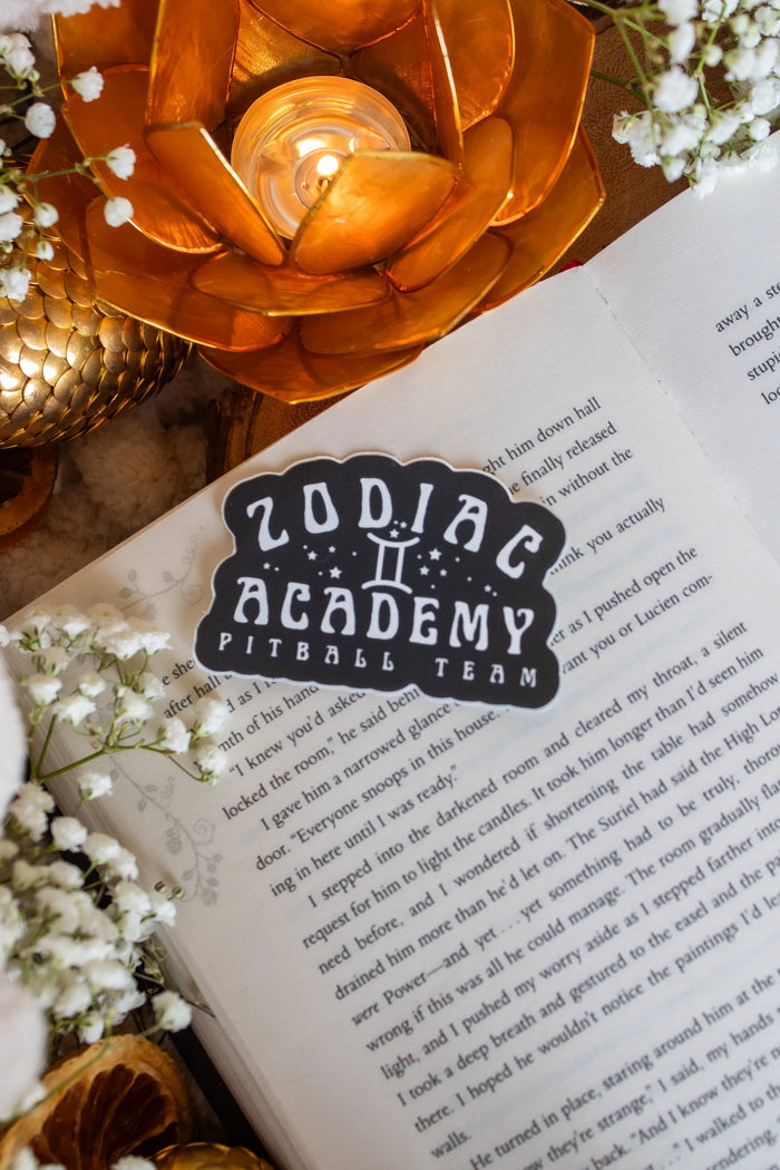Zodiac Academy Sticker | Pitball Team Logo