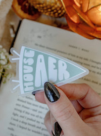 Zodiac Academy Sticker | House Aer Pennant