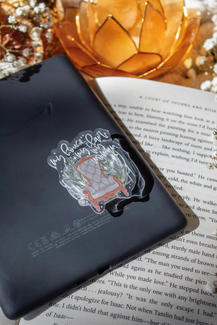 Fourth Wing Xaden's Throne Kindle / Phone Grip