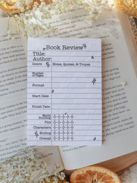 Book Review Post-it® Notepad | Type Writer
